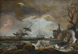 BAUMERTH JOHANN 1788-1833,Jonáš a veľryba II,1810,Soga SK 2013-09-24