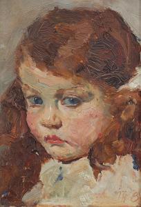 BAUMGARTNER Thomas 1892-1962,Portrait of a girl,Nagel DE 2023-11-08