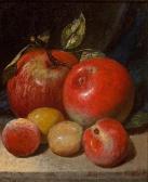 BAUMGRAS Peter 1827-1904,Apples and plums,1868,Bonhams GB 2011-05-24