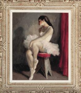 BAUTISTA SOLER BLASCO Juan 1920-1984,A seated ballerina,Christie's GB 2013-11-26