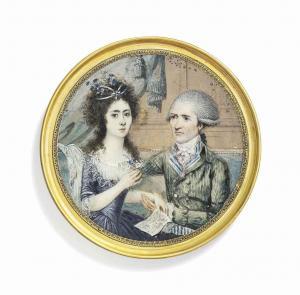 BAUZIL JEAN 1790,A married couple,Christie's GB 2014-06-03