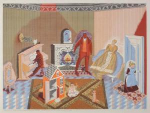 BAWDEN Edward 1903-1989,THE DOLLS AT HOME,Anderson & Garland GB 2012-09-11