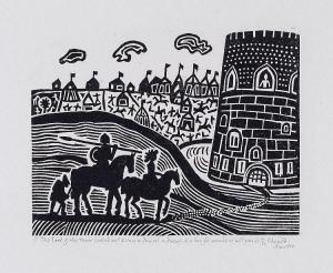 BAWDEN Edward 1903-1989,The Lord of the Tower Looked Out & Saw a Damsel, a,Dreweatts GB 2014-03-27