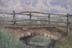 BAWDEN William 1900-1900,old bridge,Burstow and Hewett GB 2017-05-03