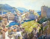 BAXTER Alfred Ernest 1878-1936,Dubrovnik,1932,International Art Centre NZ 2008-08-07