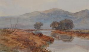 BAXTER Alfred Ernest 1878-1936,untitled,1916,Webb's NZ 2023-01-18