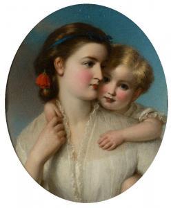 BAXTER Charles 1809-1879,Mother and child,Rosebery's GB 2022-11-16
