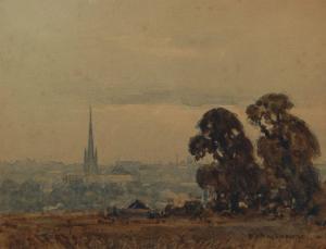 BAXTER David A. 1800-1900,NORWICH LANDSCAPE,Ross's Auctioneers and values IE 2024-03-20