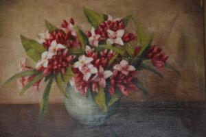 BAXTER Evelyn Monette 1925-1979,Floral Still Life in Green Vase,Bonhams & Goodman AU 2009-03-22