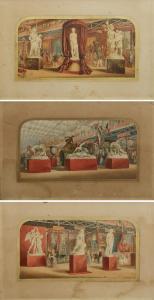 BAXTER George 1804-1867,Gems of the Great Exhibition No.1, 3, 4,Leonard Joel AU 2016-10-16