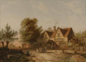 BAXTER George 1804-1867,landscapes with cottage,Morphets GB 2009-03-05