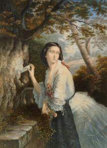 BAXTER George 1804-1867,The Lover's Letter Box,Rosebery's GB 2018-03-21