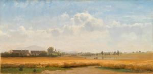 BAYER Julius 1840-1883,Summer landscape,1875,im Kinsky Auktionshaus AT 2023-04-18
