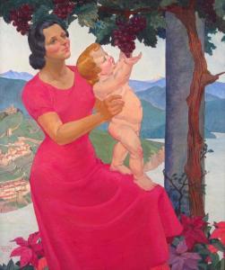 BAYERS Fannie 1900-1900,Young Mother,1932,Litchfield US 2012-07-11