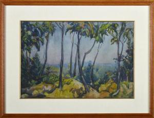 BAYLEY COOK Charles 1865-1948,tREE,Barridoff Auctions US 2018-05-17