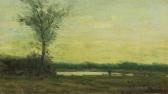 BAYLIES William 1859-1934,Sunset Landscape,Heritage US 2009-06-10