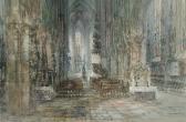 BAYLISS Wyke 1835-1906,Cathedral interior,Bonhams GB 2004-11-09