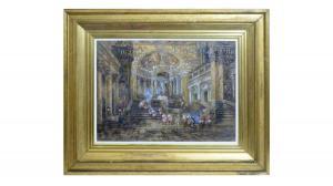 BAYLISS Wyke 1835-1906,The Basilica of St Prassede Rome,Anderson & Garland GB 2023-07-19