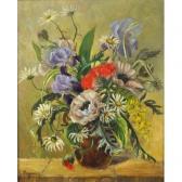 BAYMAN Jennie 1900,Still life flowers in a vase,Eastbourne GB 2018-09-15