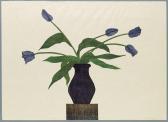 BAYNARD Ed 1940-2016,Blue Tulips.,1980,Swann Galleries US 2014-05-13