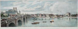 BAYNES A. Hamilton 1800-1800,view of the north bank of the thames, from westmin,Sotheby's 2005-11-21