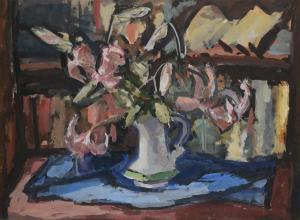 BAYNES Keith Stuart 1887-1977,STILL LIFE - JUG OF FLOWERS,Dreweatts GB 2022-10-14