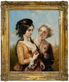BAZIN Charles L 1802-1859,The Indiscretion,Brunk Auctions US 2009-01-03