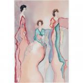 BAZINET Jane 1945,Three Ladies,Ro Gallery US 2011-12-12