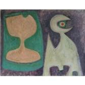 BAZIOTES William 1912-1963,BIRD AND WOMAN,1947,Sotheby's GB 2011-05-11