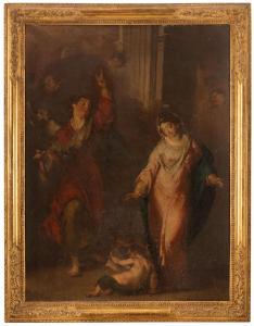 BAZZANI Giuseppe 1690-1769,Annunciazione,Wannenes Art Auctions IT 2023-05-18