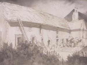 BEACH Adrian Gillespie 1900-1900,Hangleton Manor, near Brighton,1949,Burstow and Hewett 2016-08-24