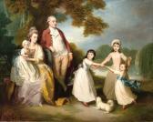 BEACH Thomas 1738-1806,A gentleman and lady with their children in a land,1760,Christie's 2006-10-17