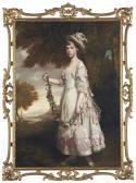 BEACH Thomas 1738-1806,Portrait of Miss Julia Keasberry,1782,Christie's GB 2009-04-24