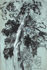 BEAL Gifford 1879-1956,Study of a tree,Bonhams GB 2010-05-09