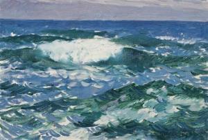 BEAL Gifford 1879-1956,Waves,Shannon's US 2010-04-29