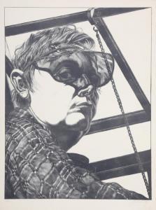 BEAL Jack 1931-2013,Self-Portrait,1974,Ro Gallery US 2024-02-22