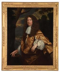 BEALE Charles 1660-1714,Portrait of a Gentleman in a Landscape,Brunk Auctions US 2021-02-11