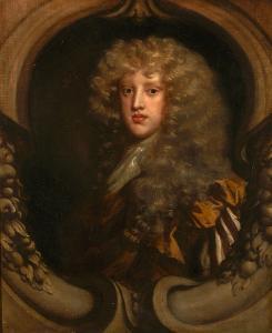 BEALE Mary 1633-1699,A portrait of Sir Ralph Assheton within a painted ,1676,Bonhams GB 2004-03-22