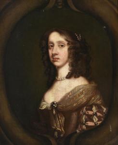 BEALE Mary 1633-1699,Portrait of a lady wearing a brown dress,Dreweatts GB 2021-12-14