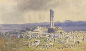 BEALE Sarah Sophia 1860-1889,Roman ruins,1910,Rosebery's GB 2011-10-08