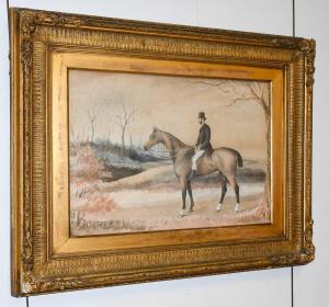 BEALE Shell 1900-1900,Portrait of a gentleman on his bay horse,Tennant's GB 2022-03-11