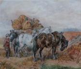 BEALL Henri 1800-1800,Rural scenes with figures and horses,Peter Wilson GB 2011-02-16