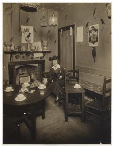BEALS Jessie Tarbox,Black Parrot Tea Room, Greenwich Village, NYC,1910-1917,Christie's 2023-08-18