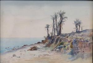 BEAN Ainslie H 1850-1890,Landscape with Palms,Cheffins GB 2023-03-09