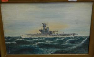 BEARD F.O,Study of HMS Hermes,Lacy Scott & Knight GB 2017-06-03