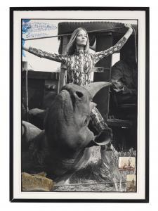 BEARD Peter 1938-2020,Veruschka von Lehndorf for Vogue, Rhino Roping wit,1964,Christie's 2024-04-03