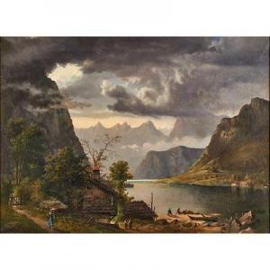 BEARD William Holdbrook 1823-1900,Luzerne, Switzerland,1854,Rago Arts and Auction Center 2017-11-11