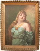 BEARDSLEY Jefferson 1833-1895,an exotic woman,1880,Locati US 2012-02-13