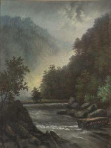 BEARDSLEY Jefferson 1833-1895,The Rushing River,Skinner US 2006-09-22