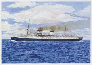 BEARMAN E.W 1916-1922,S.S. Rex,1956,Christie's GB 2008-06-25